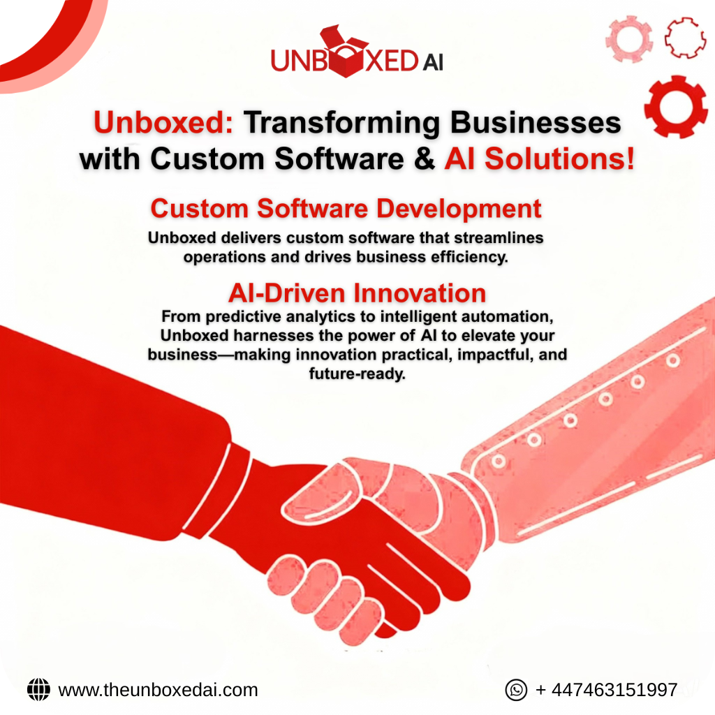 Transforming Businesses Through Custom Software and AI Innovation